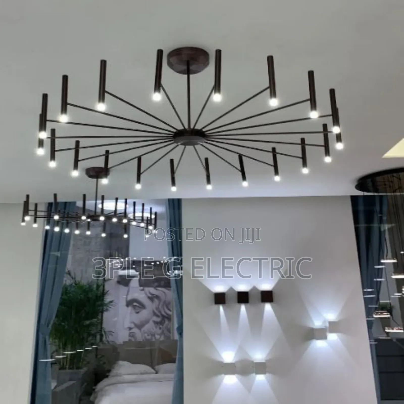 Morden Nordic Round Chandelier by 21 Hands