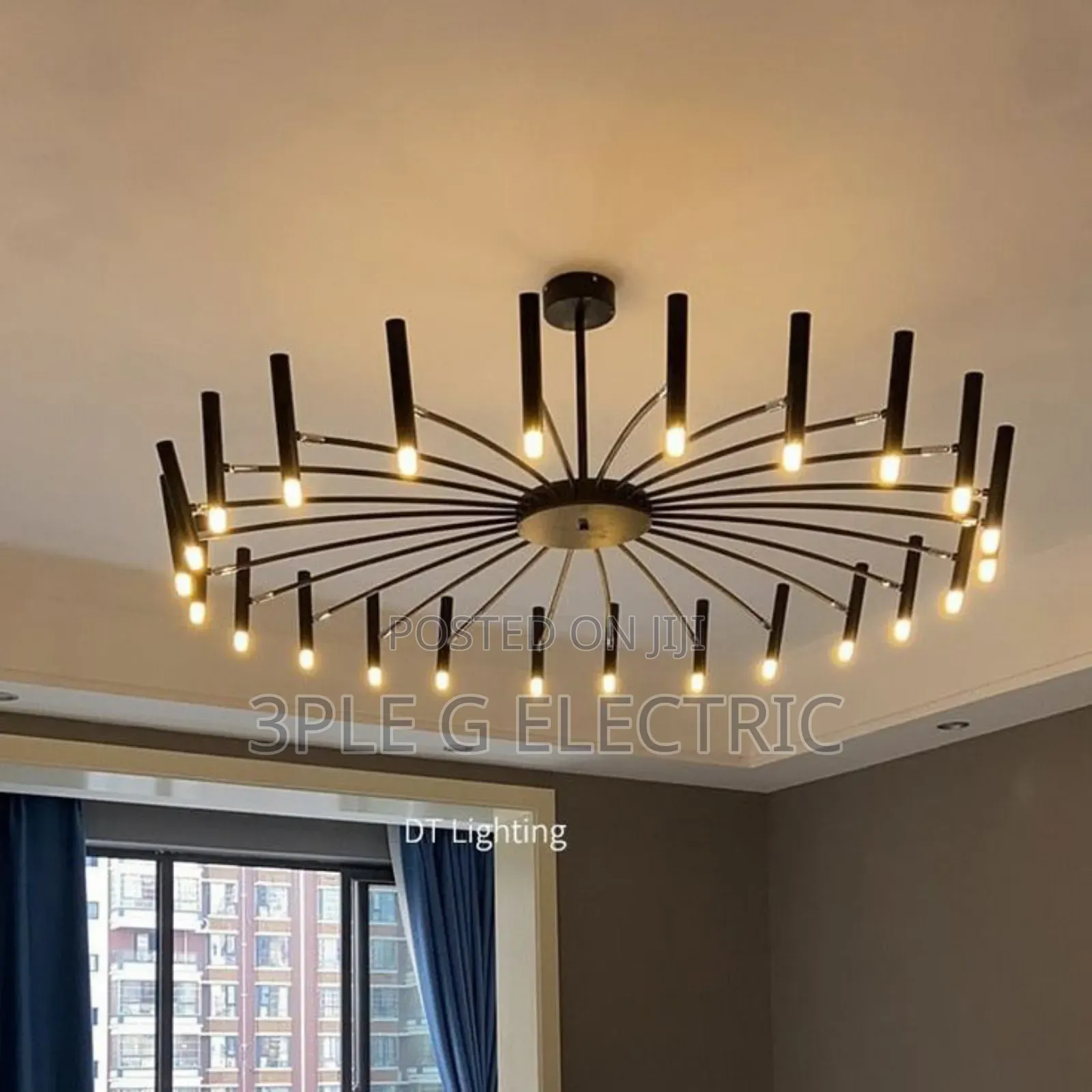 Morden Nordic Round Chandelier by 21 Hands