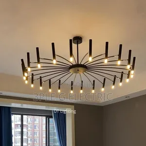 Morden Nordic Round Chandelier by 21 Hands