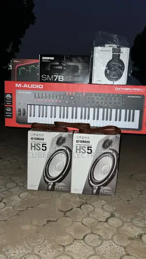 Yamaha Speaker With Full Studio Pack