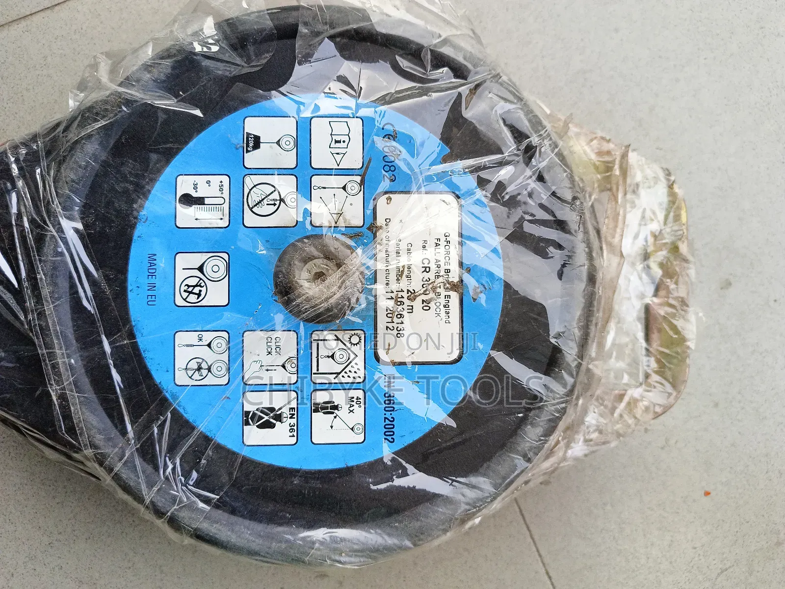 20m Steel Wire Fall Protector Arrester Retractable