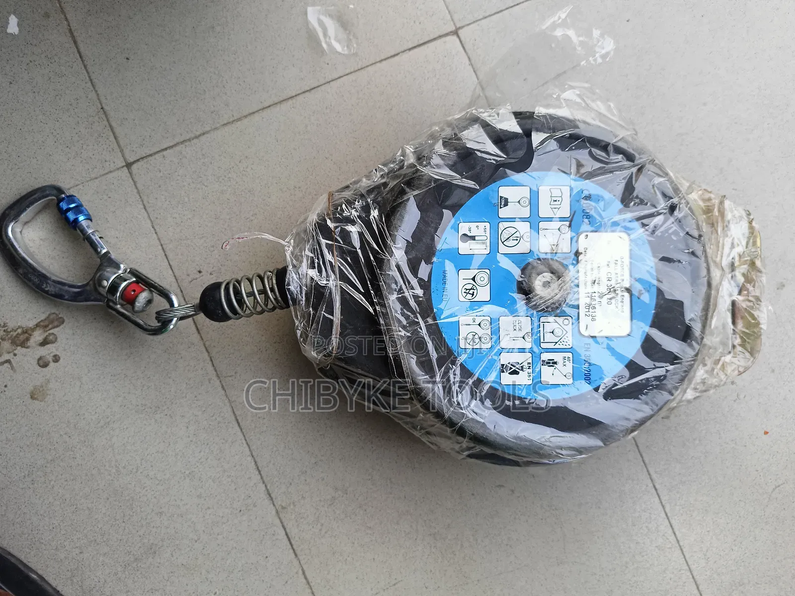 20m Steel Wire Fall Protector Arrester Retractable