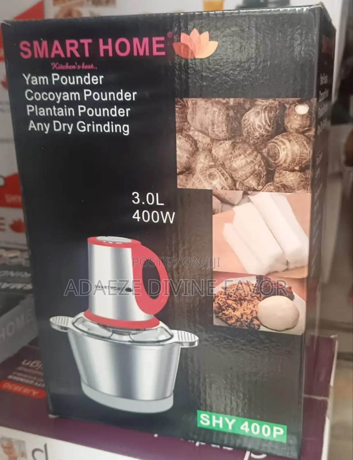 Smart Home Yam Pounder 3.0L 400W SHY 400P