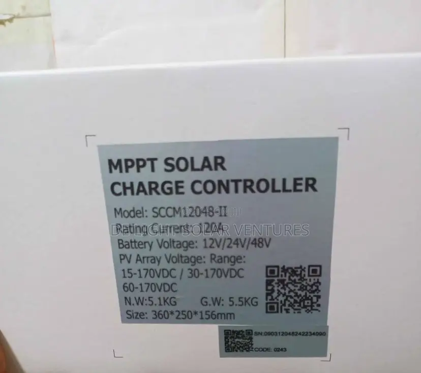120A 48V Felicity Solar MPPT Charge Controller