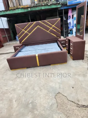 5ft Tall Padded 6by6 Bed Stand