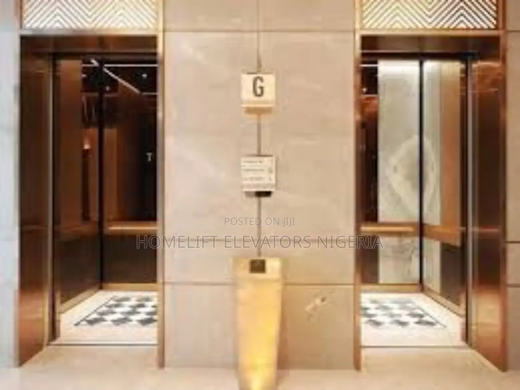 Flat Empty Hotel Elevator