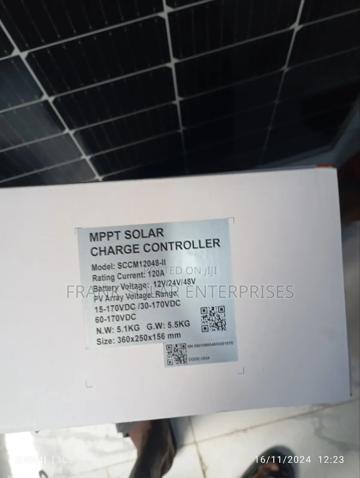120ahms Felicity Change Controller