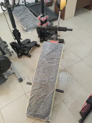 Non Foldable Sit-Up Bench With Punching Ball