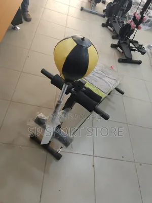 Non Foldable Sit-Up Bench With Punching Ball
