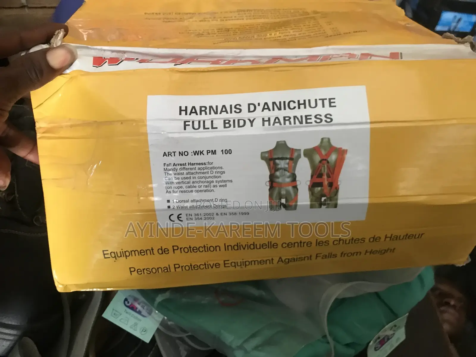Workman Full Body Harness (Double Hook)