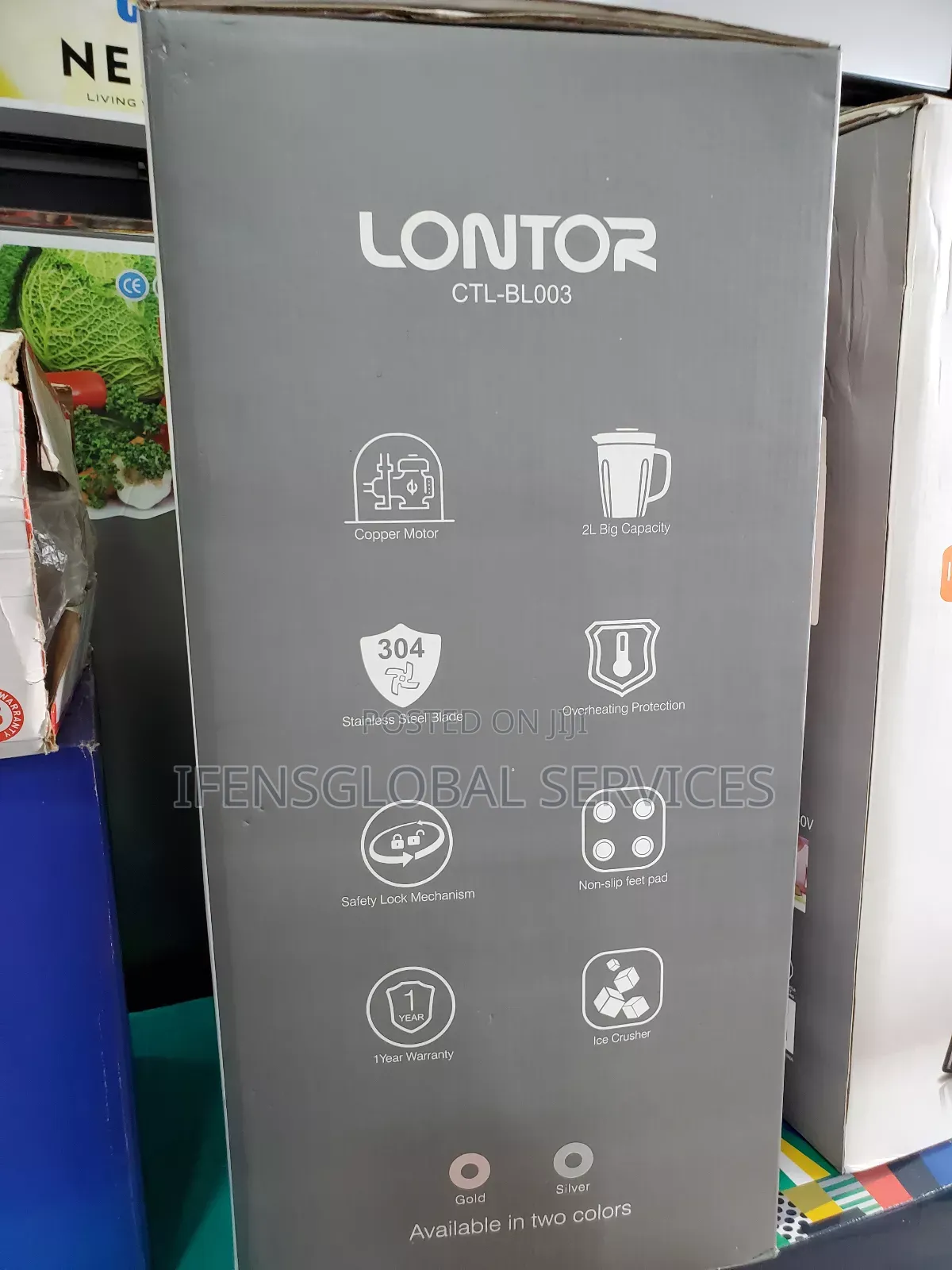 Lontor High Power Blender