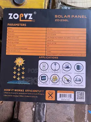 25 Watts Solar Panel