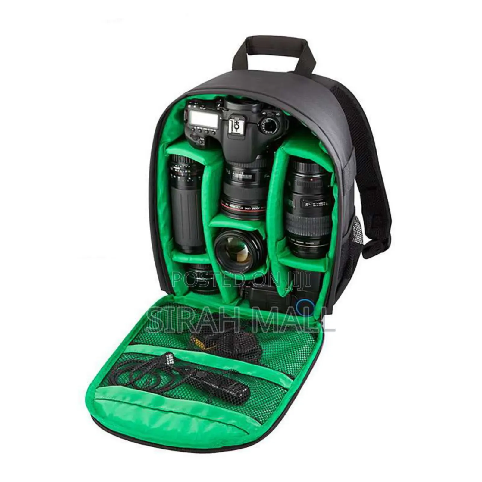 Camera Backpack Flexible Partition Padded Bag
