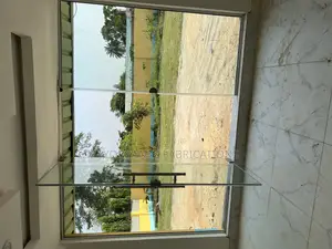Frameless Glass Door With Partition