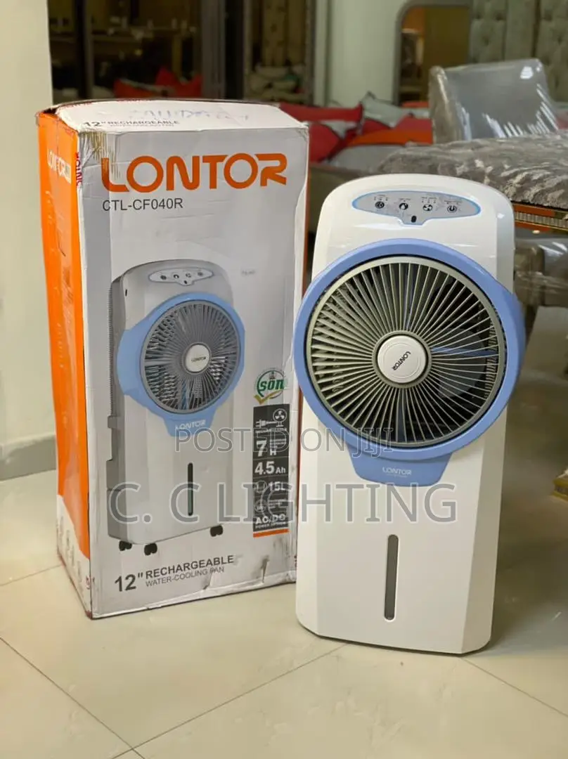 Rechargeable Water Cooling Fan