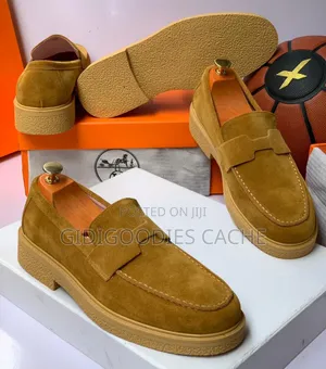 Hermes Suede Shoes