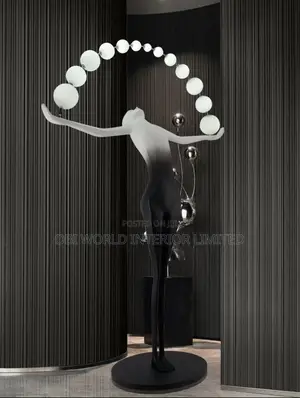 Light Decoration Statue Human