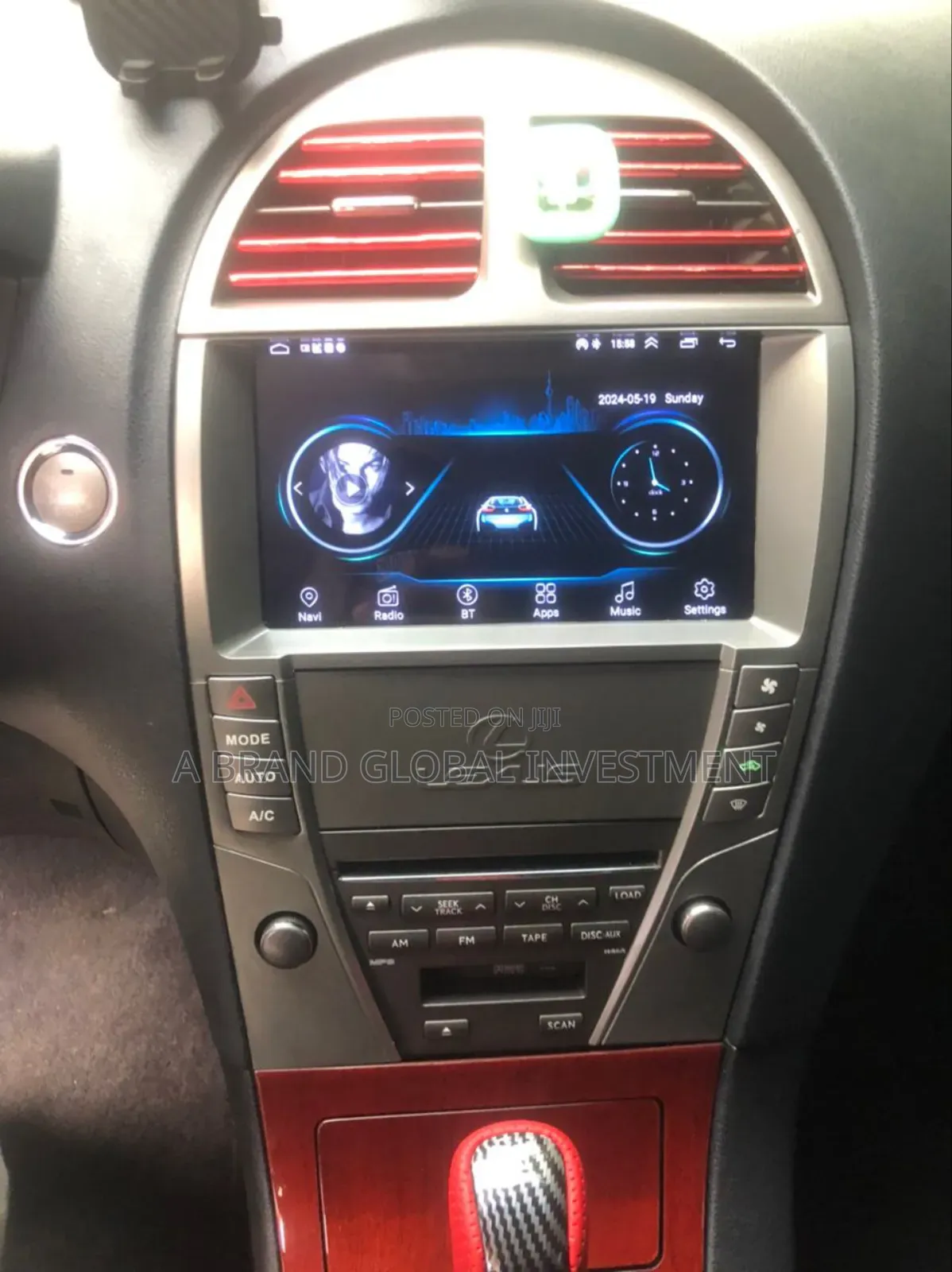 2007-2012 Lexus Es 350 Android Navigation System