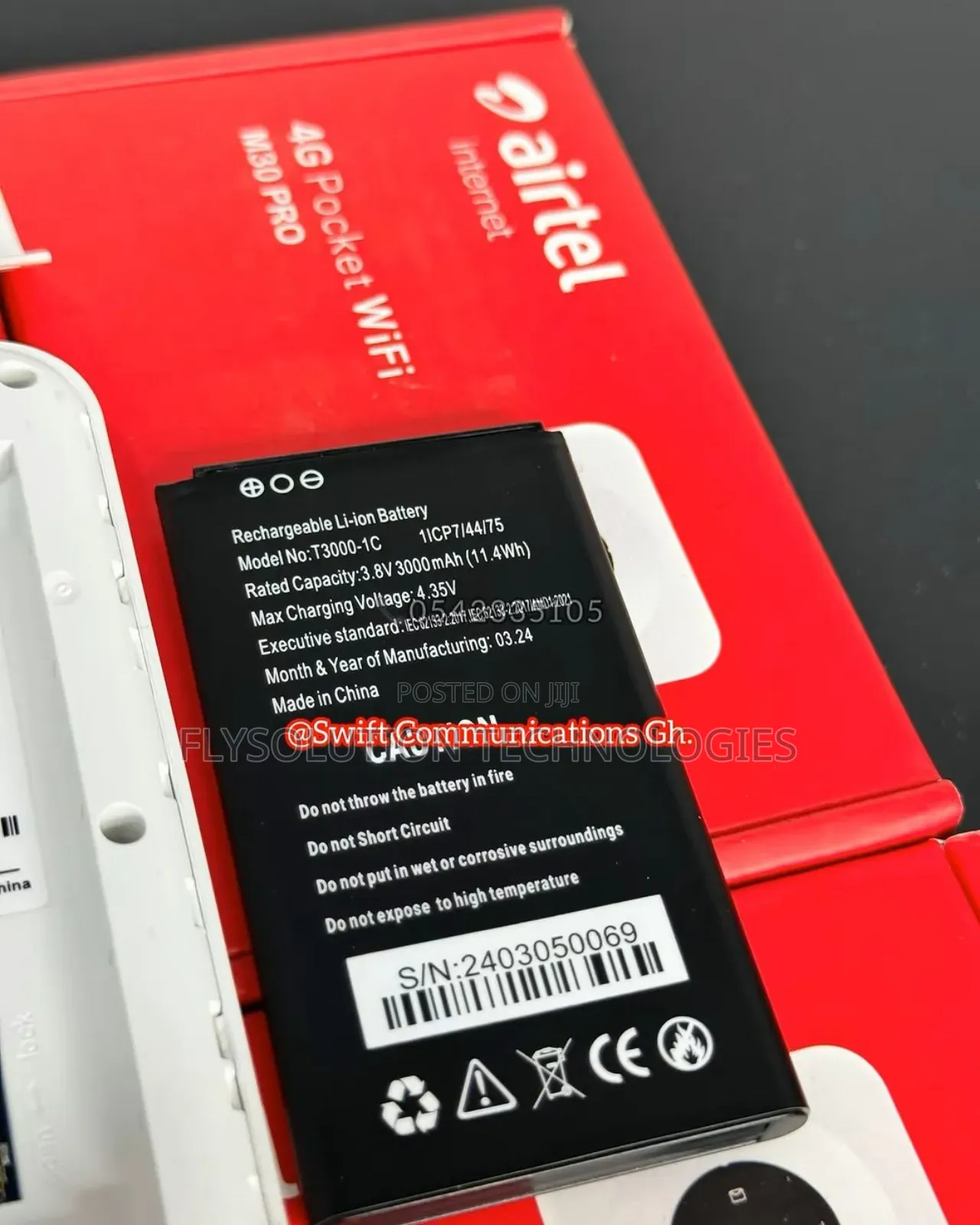Unlocked Airtel 4g Lte Mifi Wifi - M30 Pro