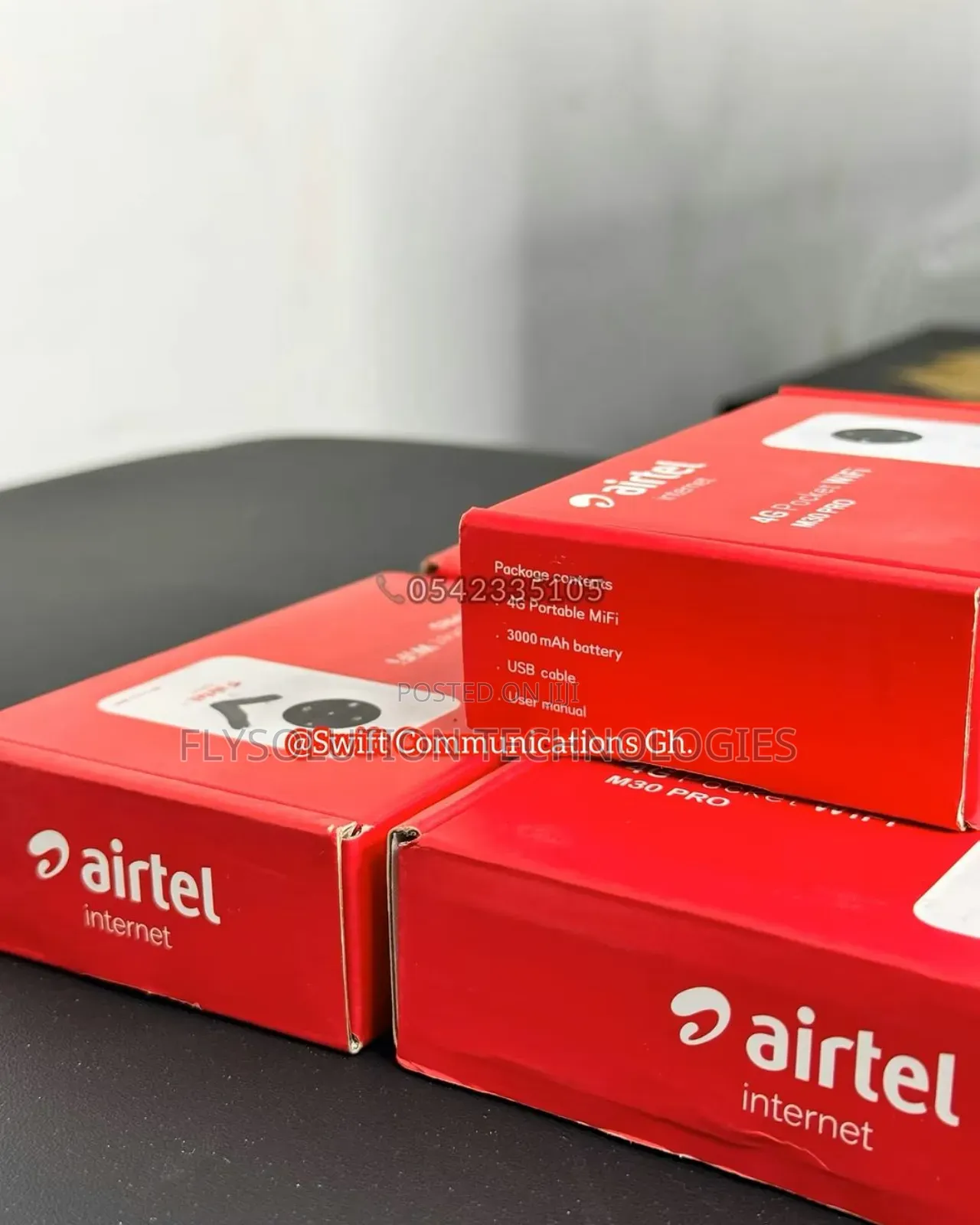 Unlocked Airtel 4g Lte Mifi Wifi - M30 Pro