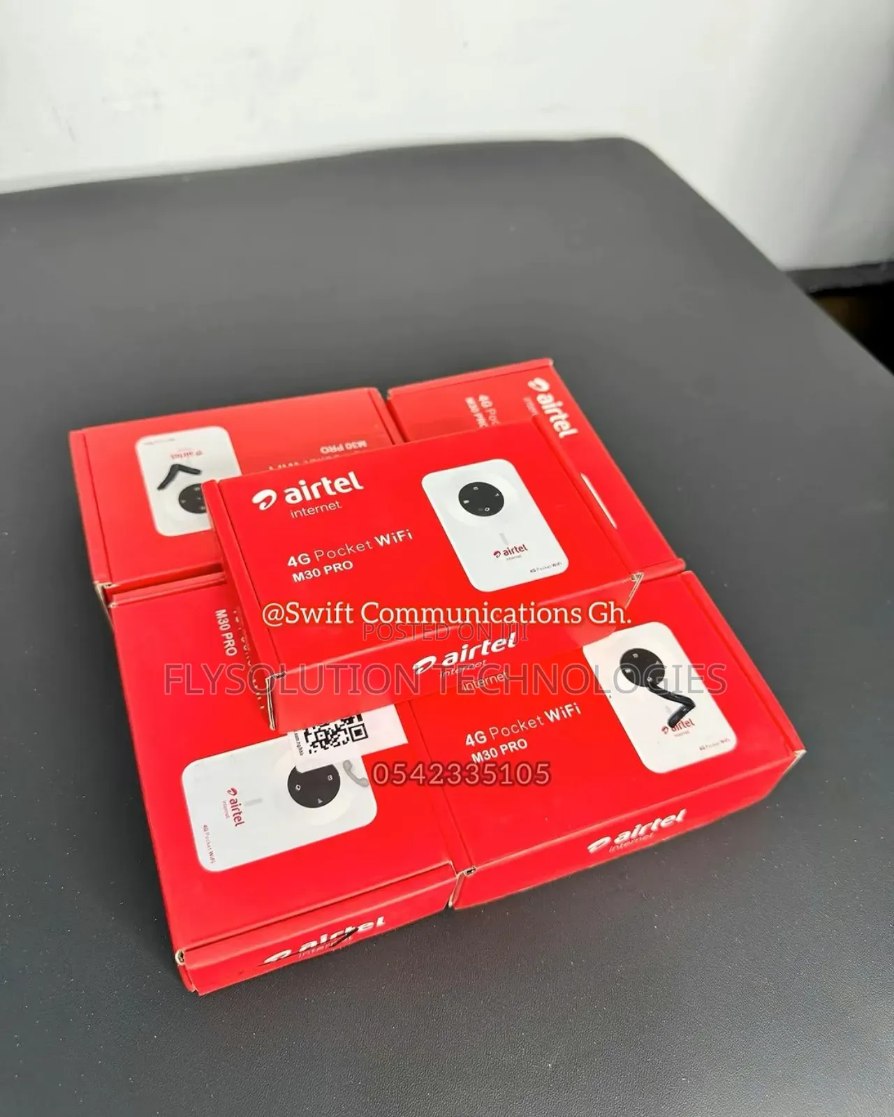 Unlocked Airtel 4g Lte Mifi Wifi - M30 Pro