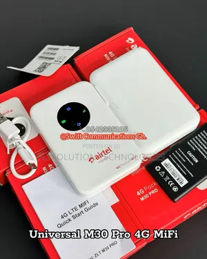 Unlocked Airtel 4g Lte Mifi Wifi - M30 Pro