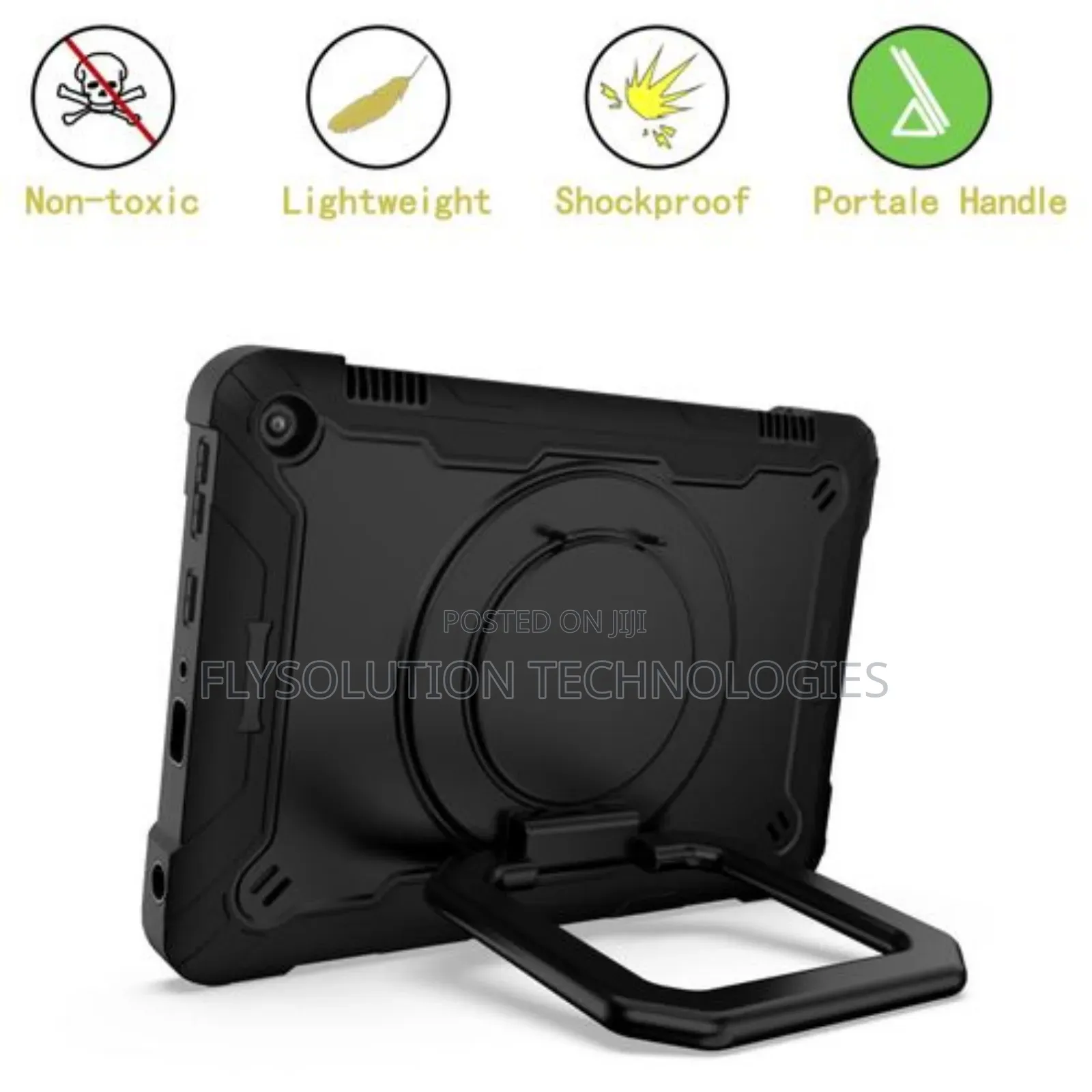 Amazon Fire HD8 Drop Shockproof Case Black