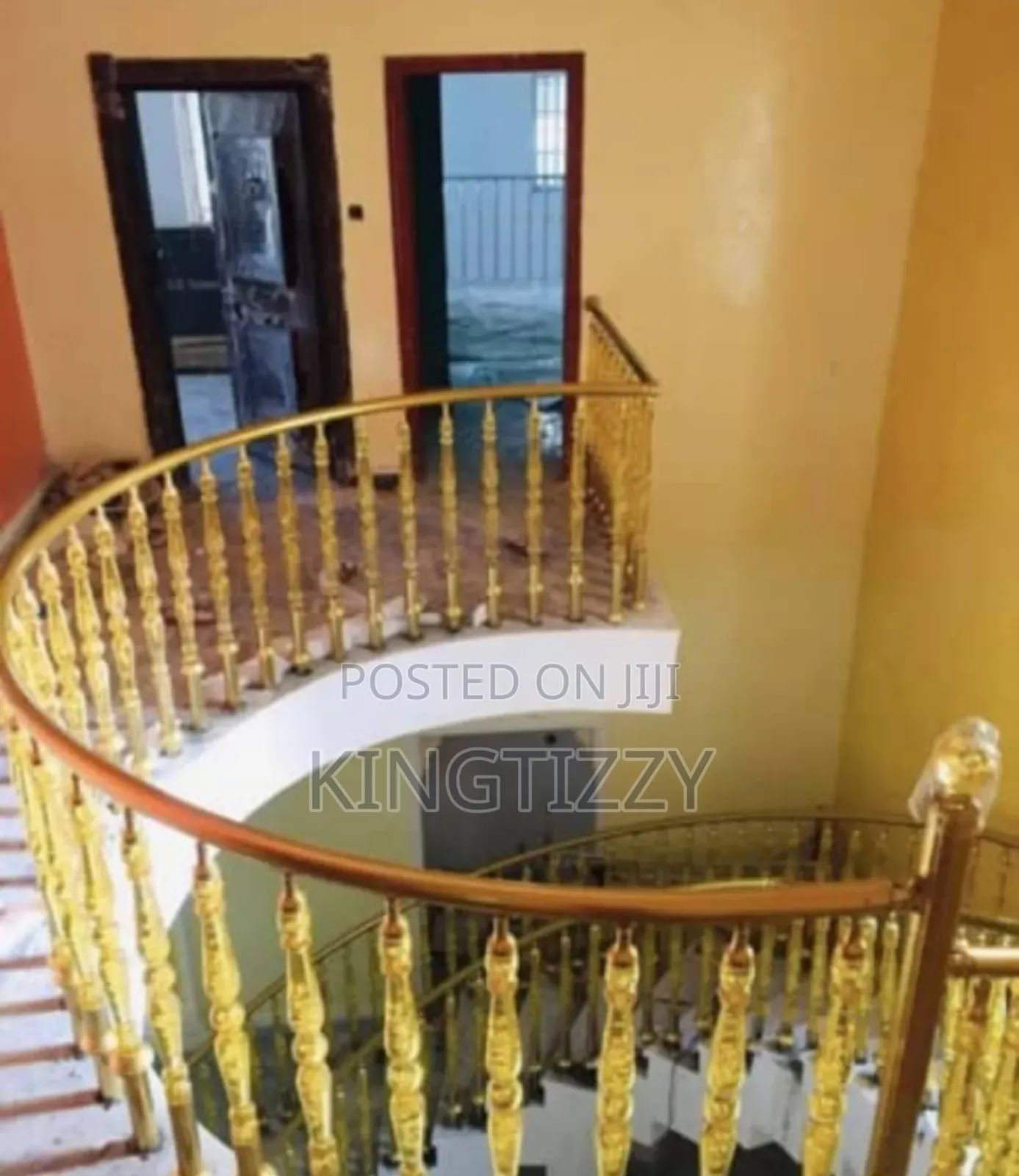 Golden Cristal Hand Rail