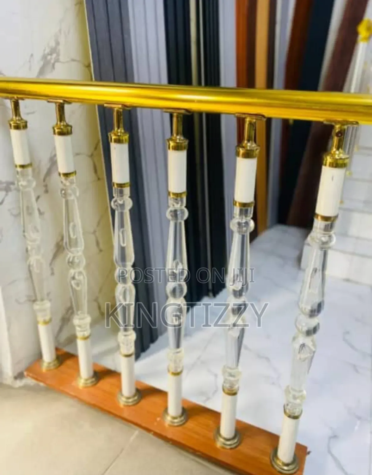 Golden Cristal Hand Rail