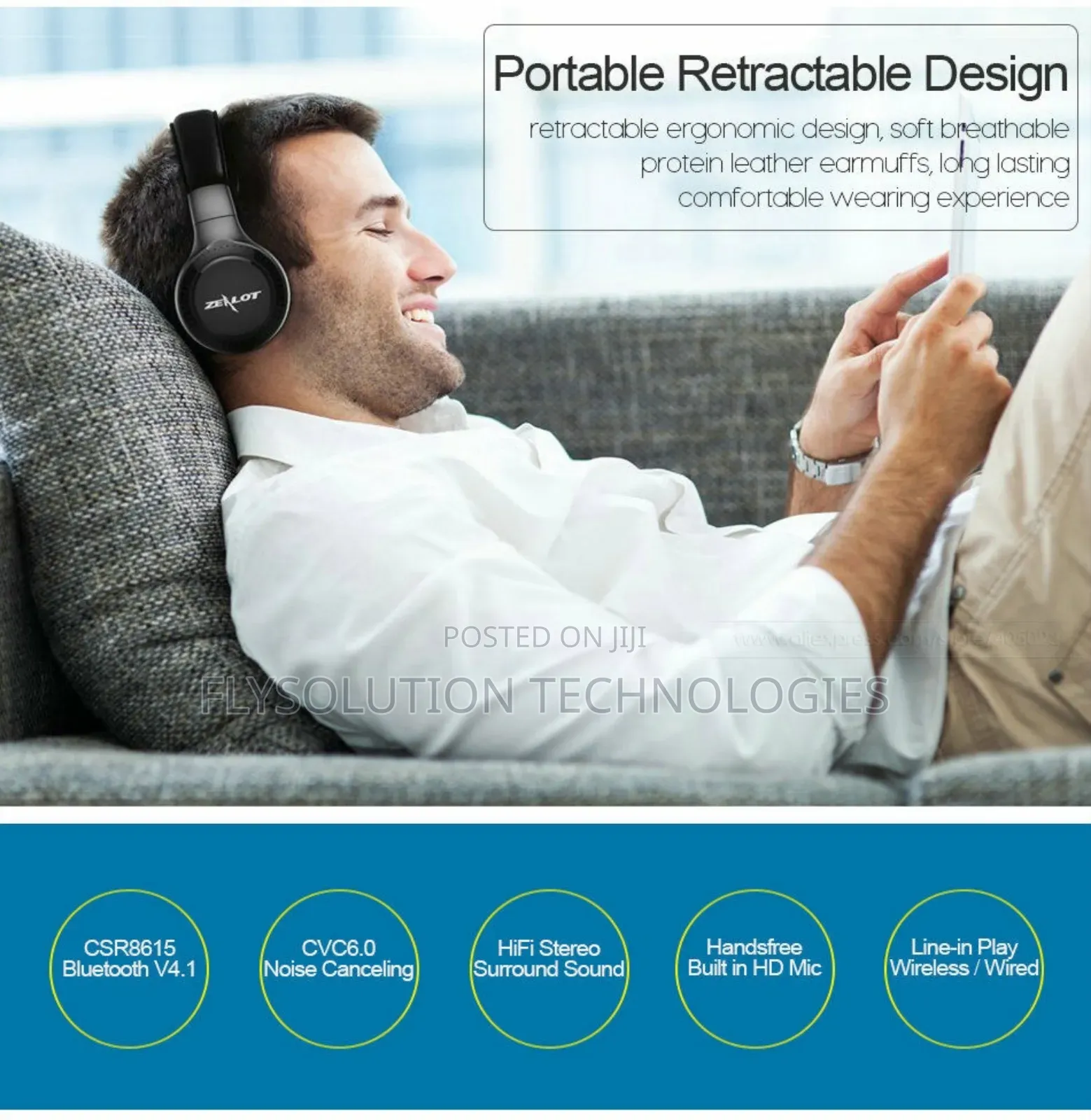 Zealot B20 Wireless Headphone