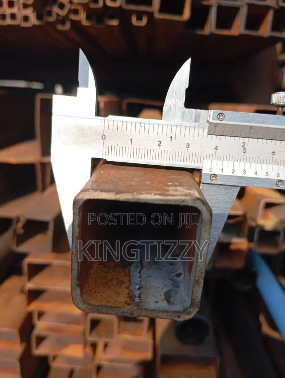 40mm X 40mm X 5.4m X 3mm Square Pipe