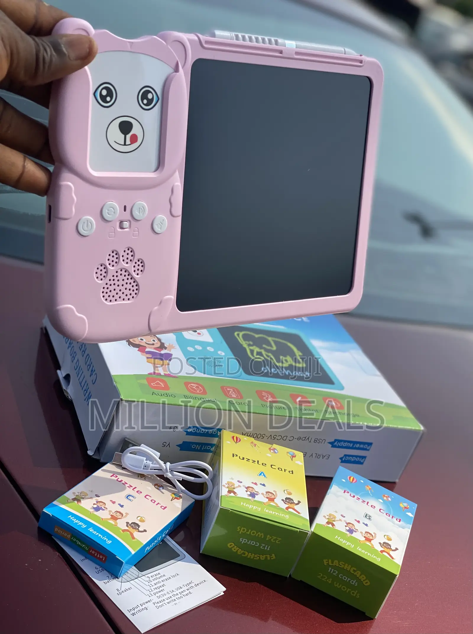 Rechargeable Early Education Learning Device Toy