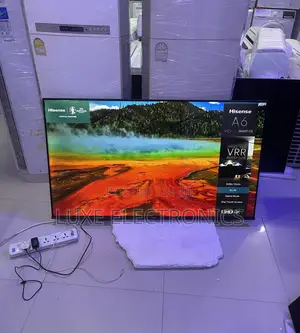 55 Inches Made in Europe Hisense QLED Smart Tv 2024 Model