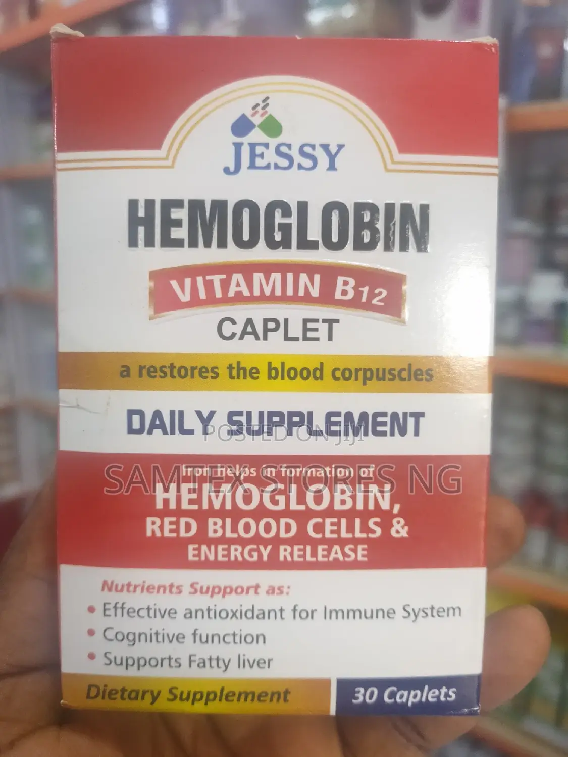 Jessy Hemoglobin Vitamin B12 Caplet.