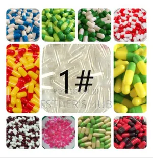 Empty Gelatin Capsules ,By 1000pcs Available