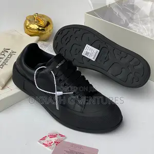 Alexander McQueen Leather Sneakers for Men's