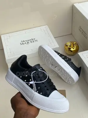 Alexander McQueen Leather Sneakers for Men's