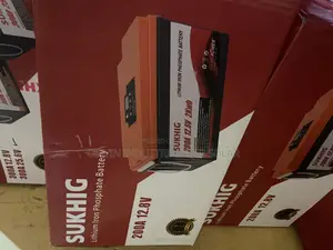 Sukhig 200a 12v Lithium Battery With Digital Display