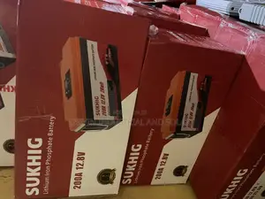 Sukhig 200a 12v Lithium Battery With Digital Display