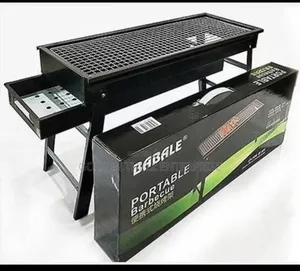 Charcoal Indoor/Outdoor BBQ Grill With Drawer