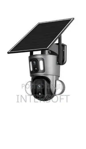 Auto Tracking Dual Lens 4g PTZ Solar Powered Camera