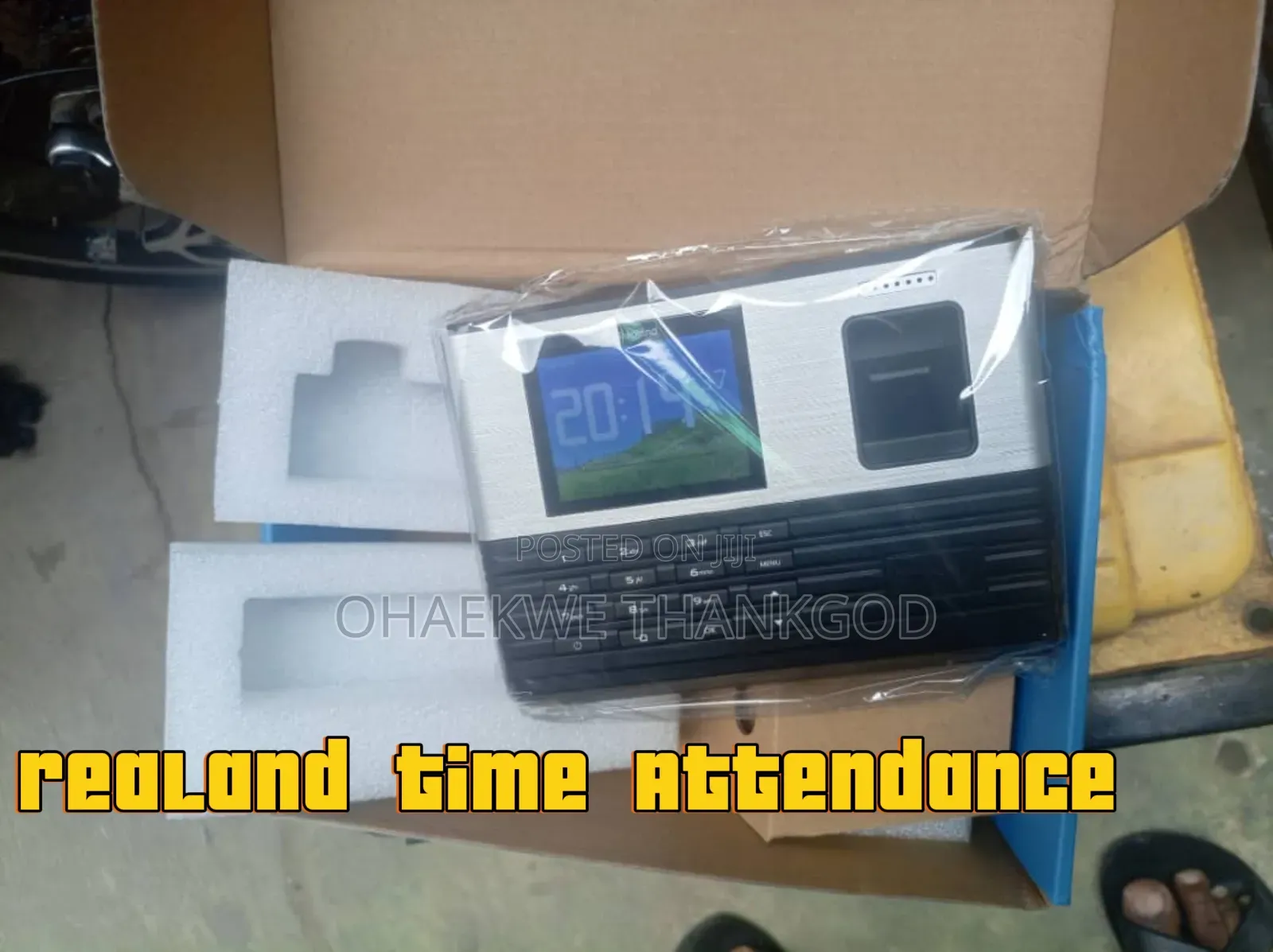 Realand Fingerprint Time Attendance With Access Control