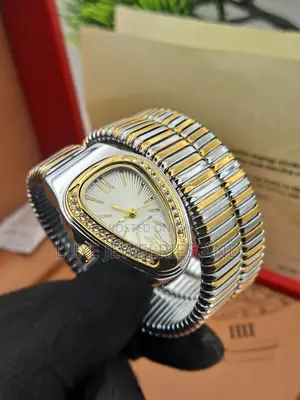 Bvlgari Chain Stone Head Snake Watch for Women