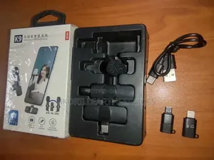 Wireless Microphone for Social Media Content and Interviews