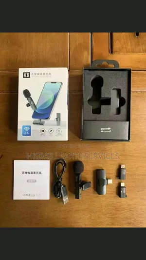 Wireless Microphone for Social Media Content and Interviews