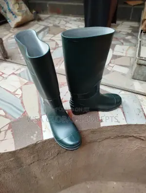 High Quality Green Rubber Rainboot
