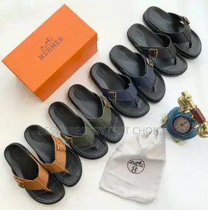 Hermes Leather Slip on Best Quality