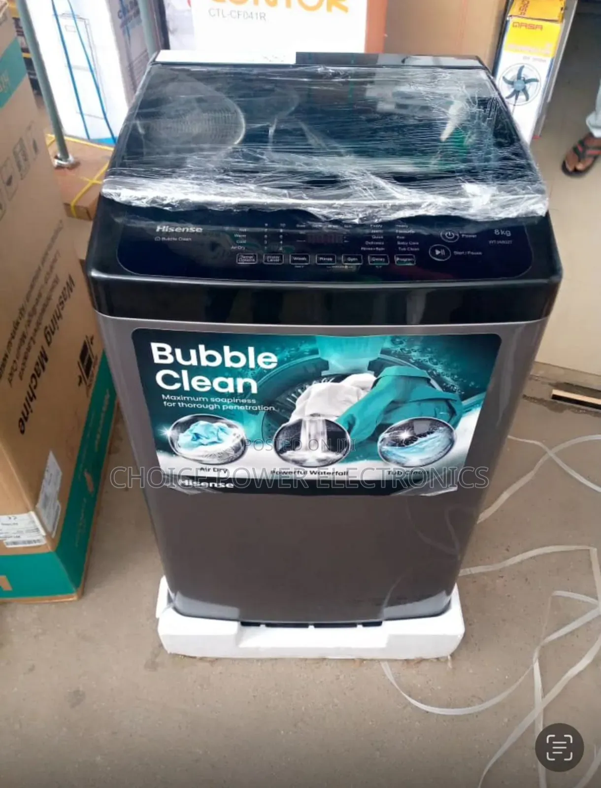 Brand New Hisense Automatic Machine 8kg.