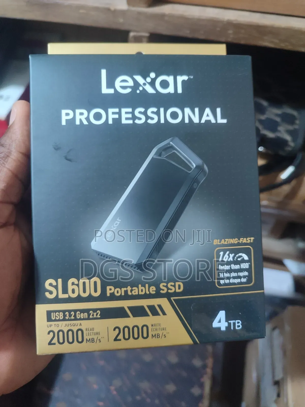 Lexar Professional Sl600 SSD Usb 3.2 Gen 2*2 4tb 2000mbs