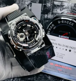 GM - 110H Gshock Rubber Wristwatch